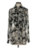CAbi 100% Polyester Silver Long Sleeve Blouse Size S - photo 1