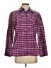 Nina Mclemore 100% Silk Purple Blouse Size 2 - photo 1