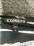 Express 100% Polyester Stripes Black Casual Dress Size S - photo 7