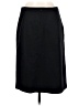 Jill Stuart Solid Black Wool Skirt Size 8 - photo 2