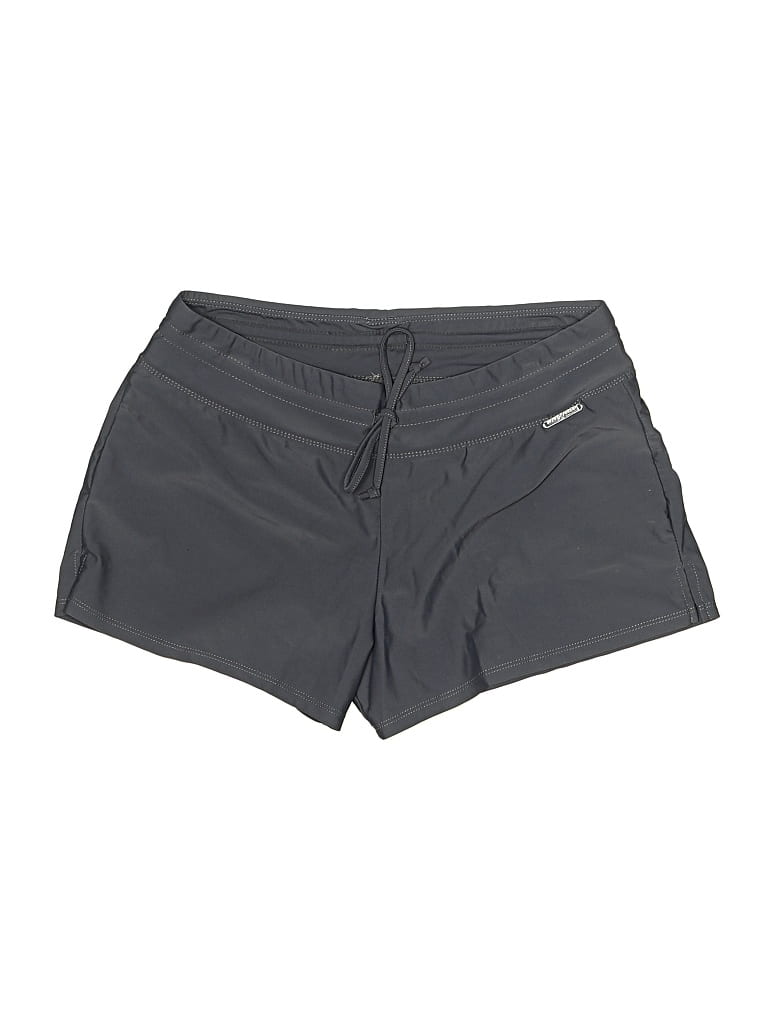 Pre-owned Zeroxposur Swimsuit Bottoms In Gray