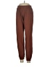 WSLY Solid Brown Casual Pants Size M - photo 1