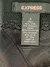 Express Solid Black Wool Skirt Size 4 - photo 5