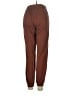 WSLY Solid Brown Casual Pants Size M - photo 2