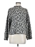 Zara Animal Print Silver Pullover Sweater Size M - photo 1
