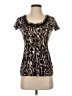 Kische Brown Short Sleeve Top Size S - photo 1