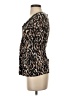 Kische Brown Short Sleeve Top Size S - photo 5