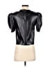 Cupcakes & Cashmere 100% Polyurethane Black Short Sleeve Top Size XS - photo 2