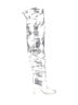 MICHAEL Michael Kors Silver Boots Size 7 1/2 - photo 1