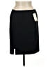 Anne Klein 100% Silk Solid Black Silk Skirt Size 8 (petite) - photo 2