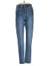Just Black Blue Jeans Size 24 waist - photo 1