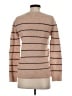 Massimo Dutti Stripes Tan Pullover Sweater Size S - photo 2