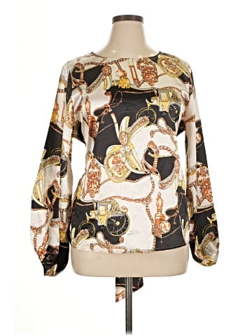 Cocobleu Long Sleeve Blouse (view 1)