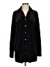 Valerie Stevens Black Burgundy Long Sleeve Blouse Size S - photo 1