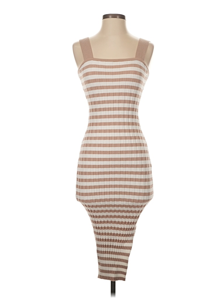 Pre-owned Merokeety Casual Dress In Brown