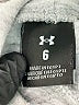 Under Armour Gray Zip Up Hoodie Size 6 - photo 3