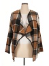 Unbranded 100% Polyester Brown Cardigan Size XL - photo 1