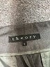 Theory Chevron-herringbone Gray Wool Pants Size 0 - photo 6