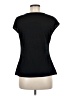 Max Studio Black Short Sleeve Top Size M - photo 2
