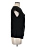 Max Studio Black Short Sleeve Top Size M - photo 4