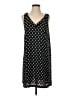 Ann Taylor LOFT 100% Polyester Polka Dots Black Casual Dress Size S - photo 1