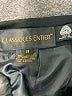 Classiques Entier 100% Polyester Solid Black Casual Skirt Size 8 - photo 4