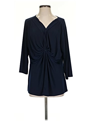 NY Collection 3/4 Sleeve Blouse (view 1)