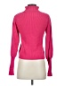 VICI Color Block Pink Turtleneck Sweater Size XS - photo 2