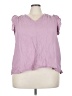Old Navy 100% Cotton Pink Sleeveless Blouse Size 3X - photo 1