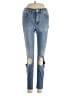 Free People Hearts Blue Jeans Size 25 waist - photo 1