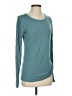 Evy's Tree Teal Long Sleeve T-Shirt Size XS - photo 1