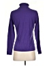 August Silk Purple Turtleneck Sweater Size S - photo 2