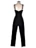Black Halo Solid Black Jumpsuit Size 4 - photo 2