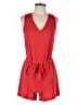 Zara Basic Solid Red Romper Size XS - photo 1