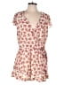 Tularosa 100% Polyester Hearts Ivory Romper Size M - photo 1