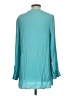 Soft Surroundings Teal Long Sleeve Blouse Size XS - photo 2