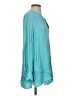 Soft Surroundings Teal Long Sleeve Blouse Size XS - photo 4