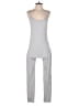 Forever 21 Solid Gray Jumpsuit Size L - photo 1