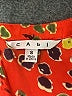 CAbi 100% Polyester Orange Sleeveless Blouse Size S - photo 7