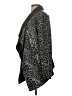 Assorted Brands 100% Polyester Animal Print Gray Black Coat Size S (estimated) - photo 5