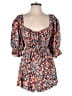 Free People Floral Blue Romper Size XS - photo 1