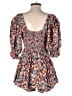 Free People Floral Blue Romper Size XS - photo 2
