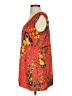 CAbi 100% Polyester Orange Sleeveless Blouse Size S - photo 5