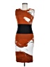 Max Mara Graphic Orange Cocktail Dress Size EU (IT) 42 / US 6 - photo 1