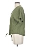 Time and Tru Green Short Sleeve Blouse Size S - photo 5