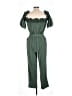 ChicMe Solid Green Jumpsuit Size L - photo 2