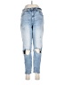 Daze Hearts Blue Jeans Size 29 waist - photo 1