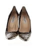 Jimmy Choo Animal Print Brown Tan Heels Size EU 39 1/2 - photo 2