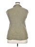 Modern Works Green Sleeveless Button-Down Shirt Size 2X - photo 2