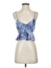 Cotton Candy LA 100% Rayon Blue Sleeveless Top Size S - photo 1